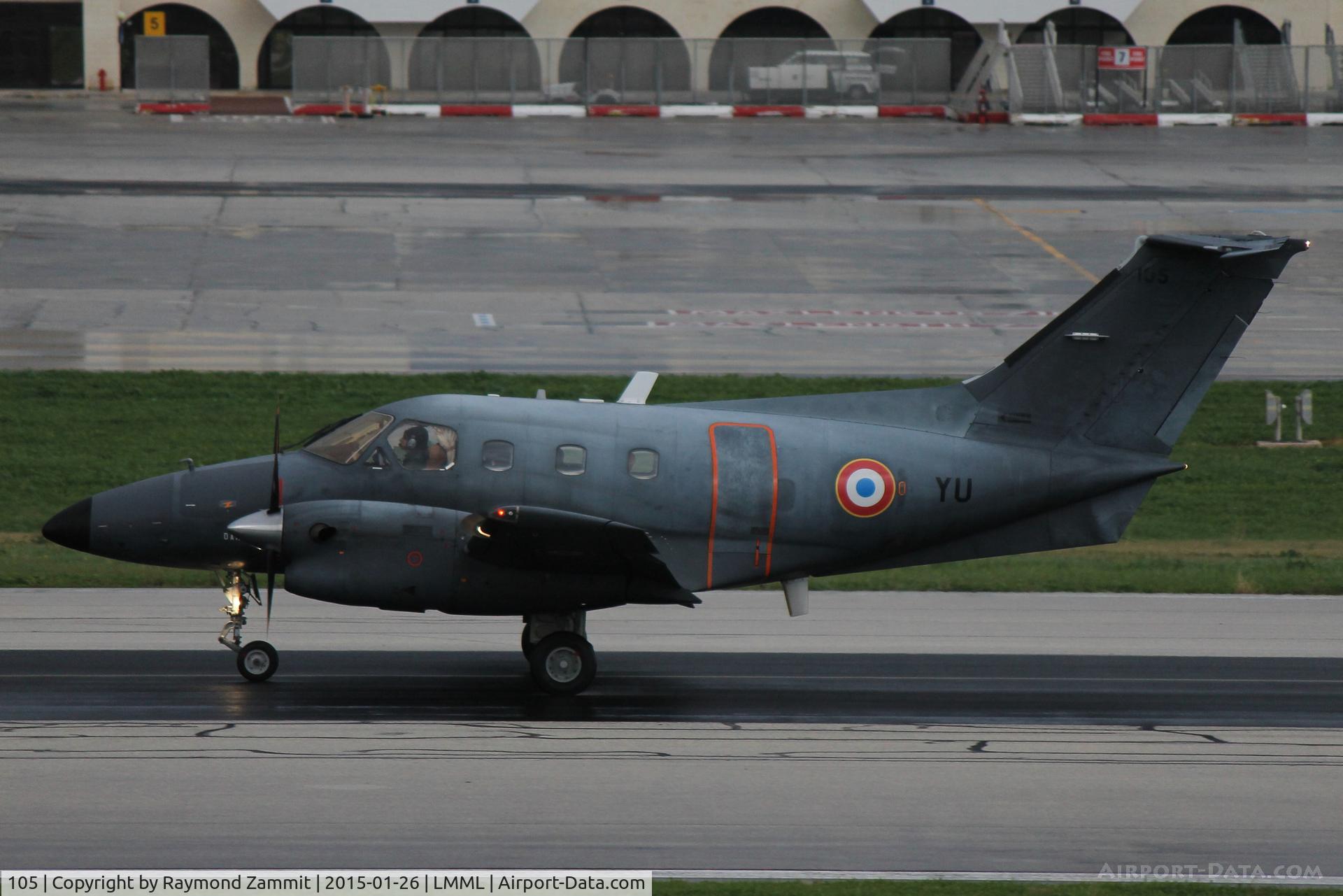 105, Embraer EMB-121AA Xingu C/N 121105, Emb121 Xingu 105/YU French Air Force