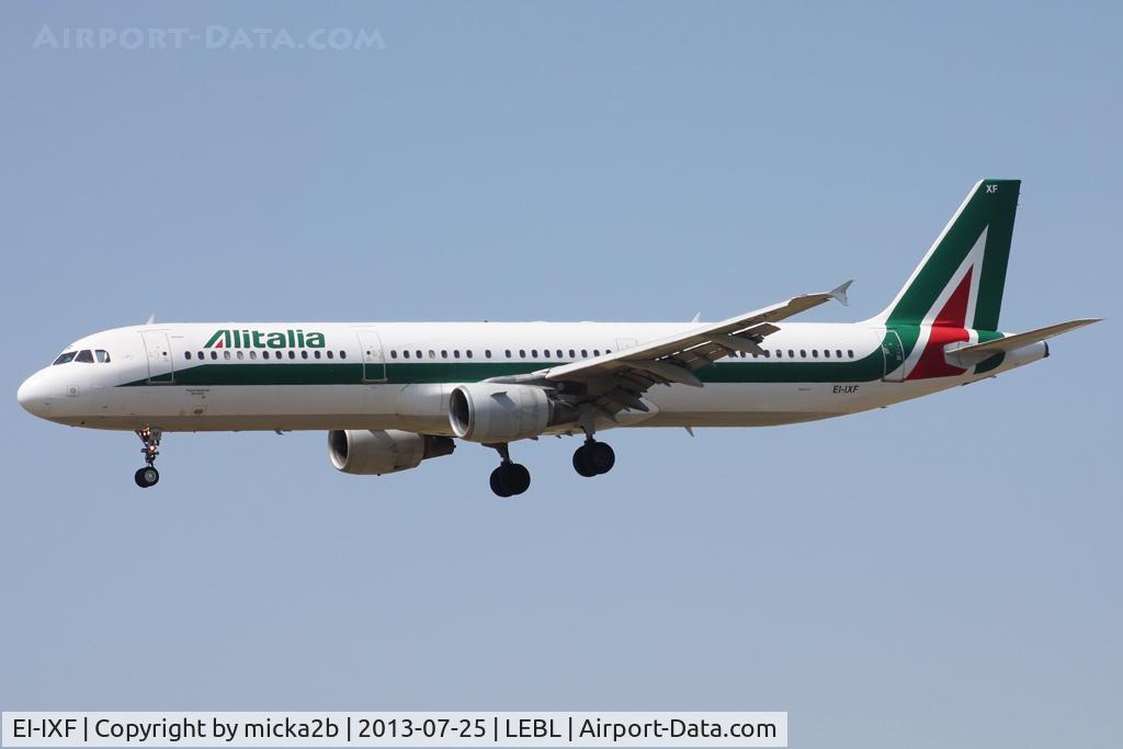EI-IXF, 1995 Airbus A321-112 C/N 515, Landing