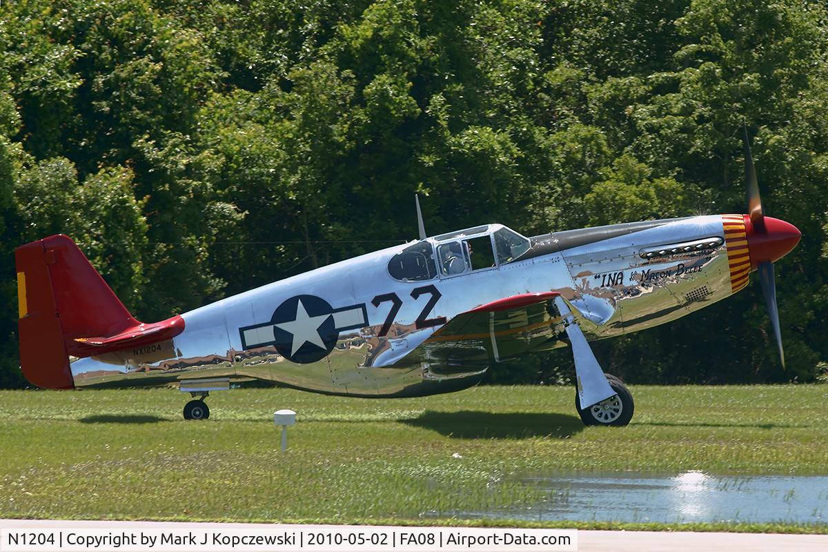 N1204, 1944 North American P-51C Mustang C/N 103-26385, 