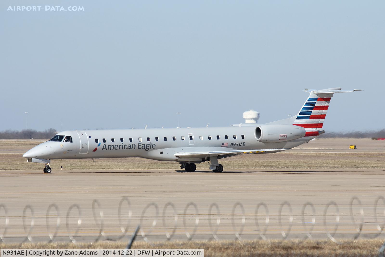 N931AE, 2005 Embraer ERJ-145LR (EMB-145LR) C/N 14500912, At DFW Airport