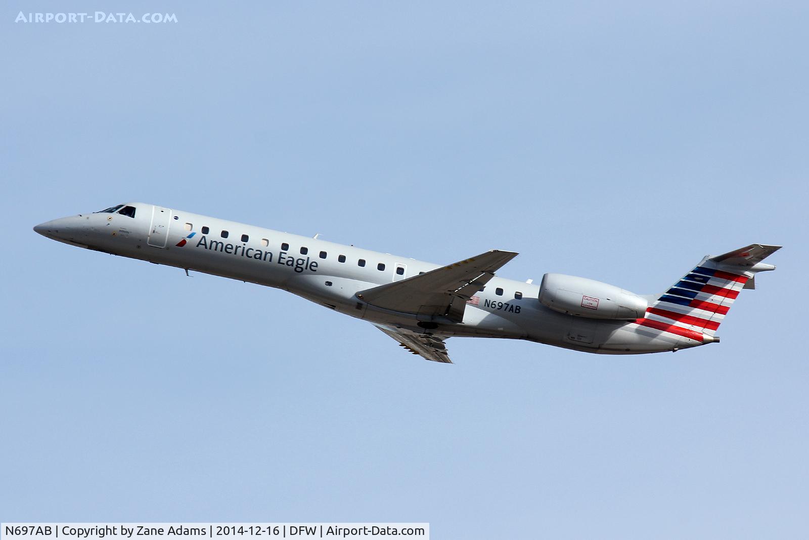 N697AB, 2004 Embraer ERJ-145LR (EMB-145LR) C/N 14500875, At DFW Airport