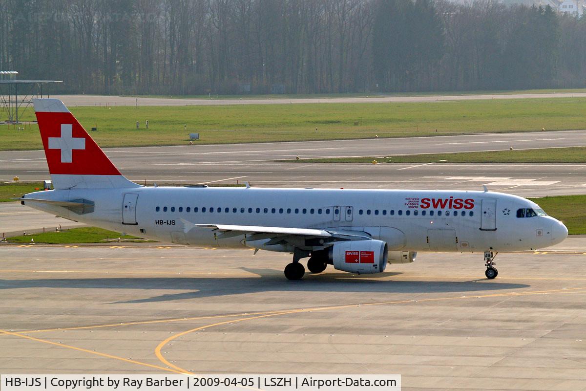 HB-IJS, 1998 Airbus A320-214 C/N 782, Airbus A320-214 [0782] (Swiss International Air Lines) Zurich~HB 05/04/2009