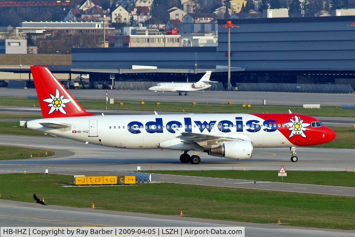 HB-IHZ, 1999 Airbus A320-214 C/N 1026, Airbus A320-214 [1026] (Edelweiss Air) Zurich~HB 05/04/2009