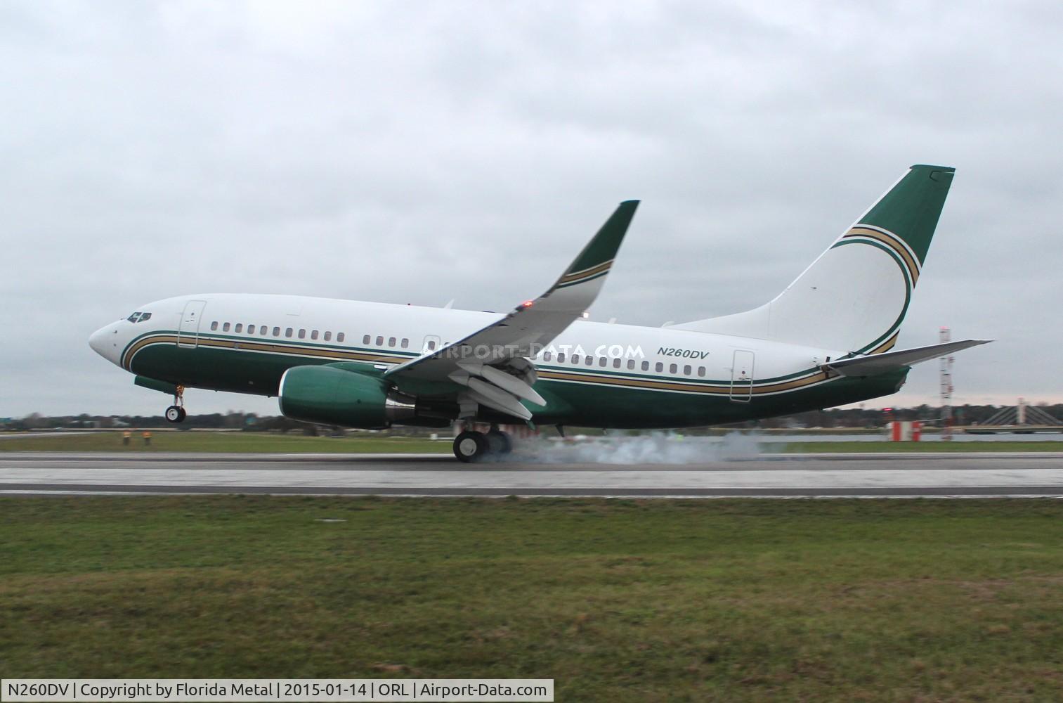 N260DV, 1998 Boeing 737-75T BBJ C/N 29142, Orlando Magic BBJ