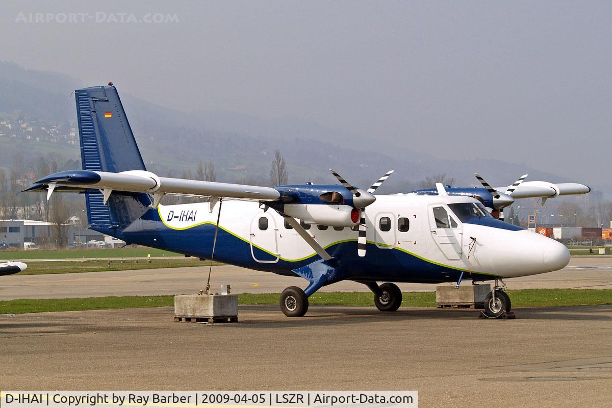 D-IHAI, 1980 De Havilland Canada DHC-6-300 Twin Otter C/N 691, De Havilland Canada DHC-6-300 Twin Otter [691] (AirSea Lines) Altenrhein~HB 05/04/2009