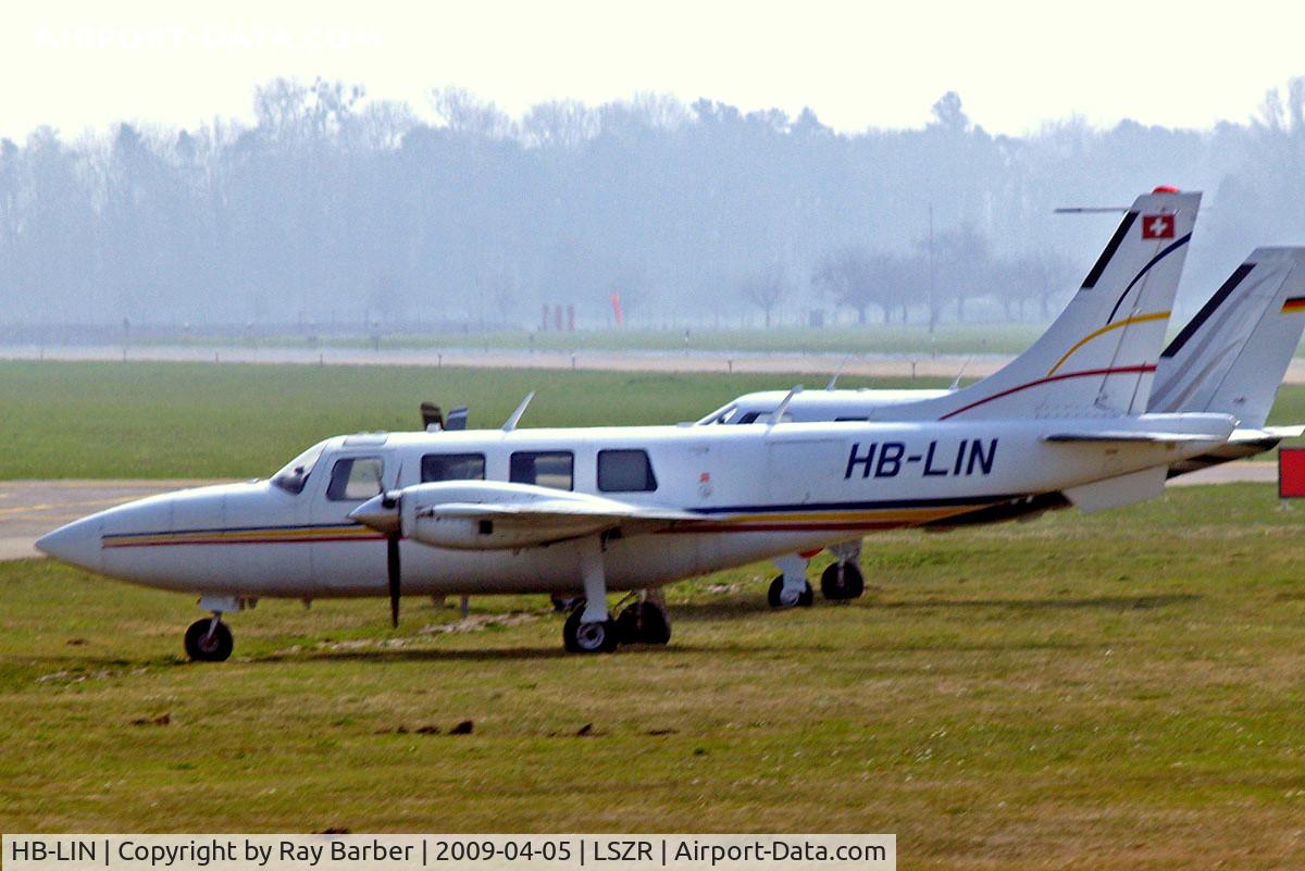 HB-LIN, 1978 Piper PA-60-601P Aerostar C/N 61P05717963248, Piper PA-60-601P Aerostar [61P-0571-7963248] Altenrhein~HB 05/04/2009