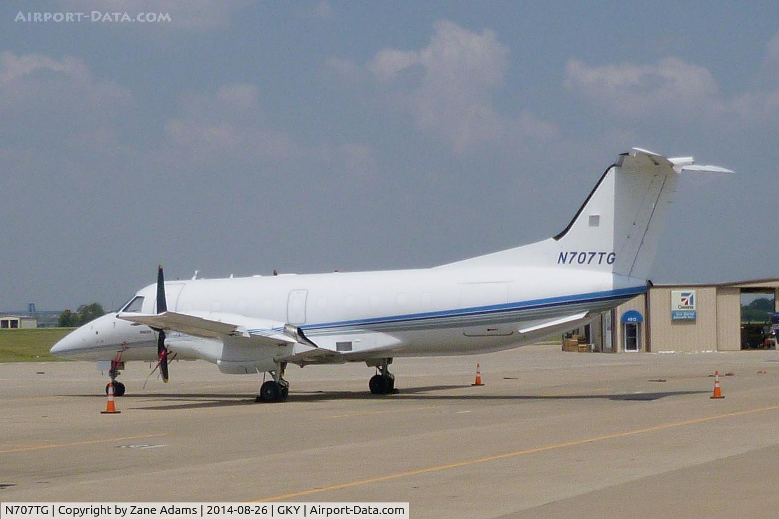 N707TG, 1990 Embraer EMB-120ER Brasilia C/N 120.182, At Arlington Municipal Airport