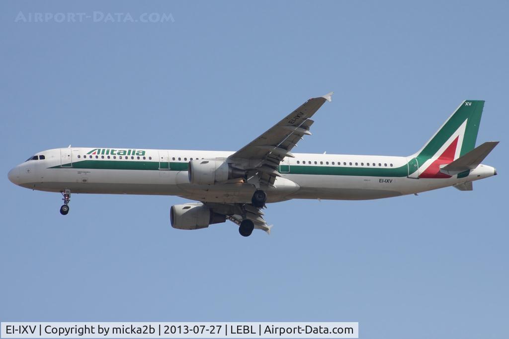 EI-IXV, 1998 Airbus A321-112 C/N 819, Landing