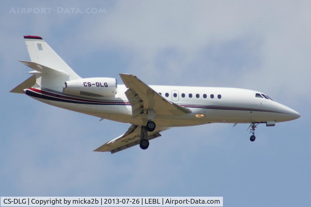 CS-DLG, 2008 Dassault Falcon 2000EX C/N 144, Landing