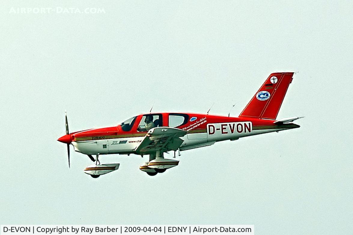 D-EVON, Socata TB-200 C/N 1475, Socata TB-200 Tobago XL [1475] Friedrichshafen~D 04/04/2009