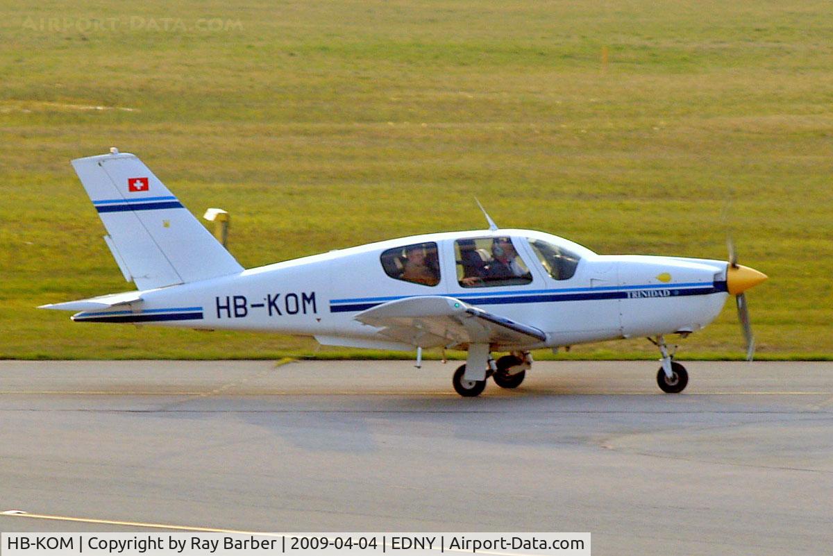HB-KOM, 1989 Socata TB-20 Trinidad C/N 873, Socata TB-20 Trinidad [873] Friedrichshafen~D 04/04/2009