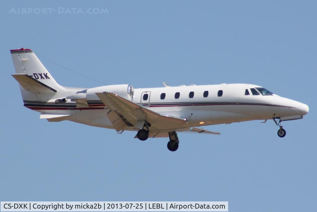 CS-DXK, 2006 Cessna 560XL Citation XLS C/N 560-5633, Landing