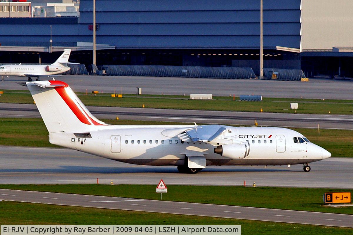 EI-RJV, 2000 British Aerospace Avro 146-RJ85A C/N E2370, British Aerospace BAe 146-RJ85 [E2370] (Cityjet) Zurich~HB 07/04/2009