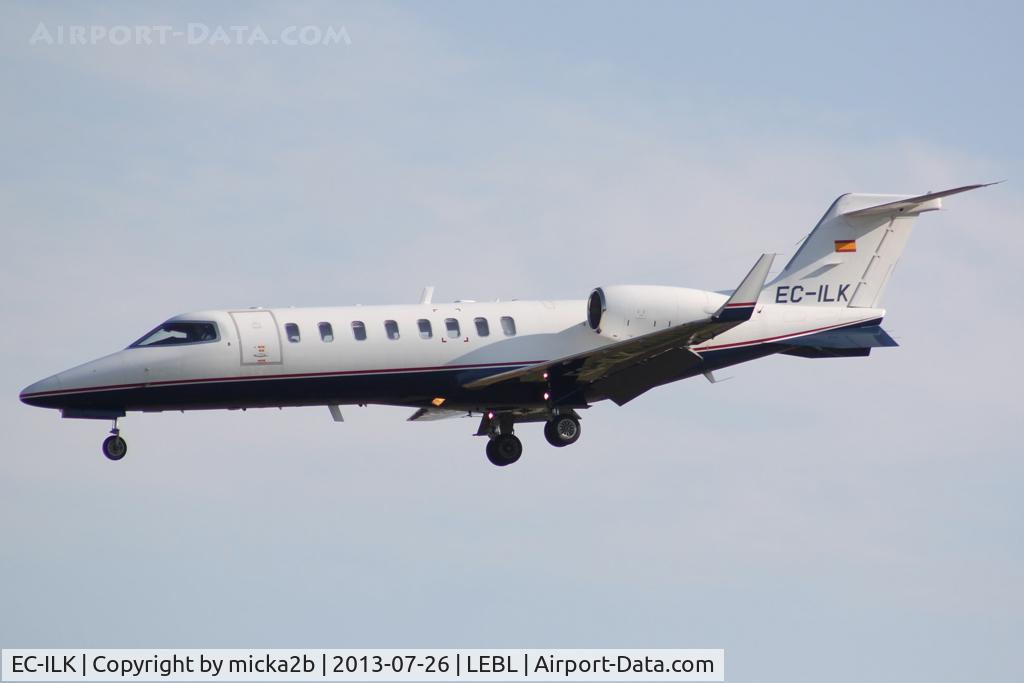 EC-ILK, 1999 Learjet 45 C/N 45-064, Landing