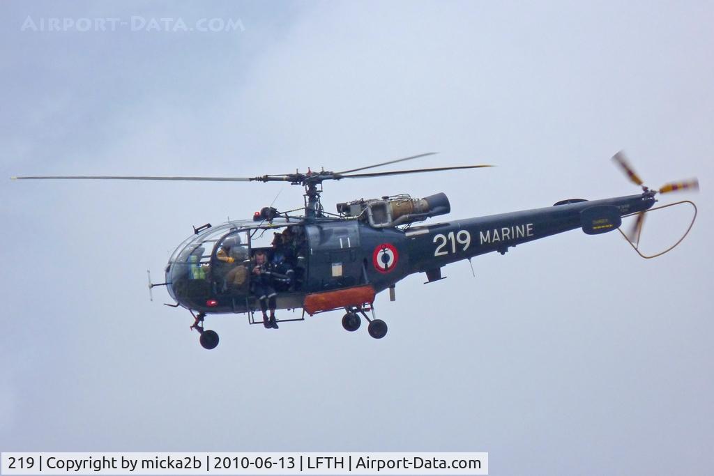 219, Sud SE-3130 Alouette II C/N 1219, In flight