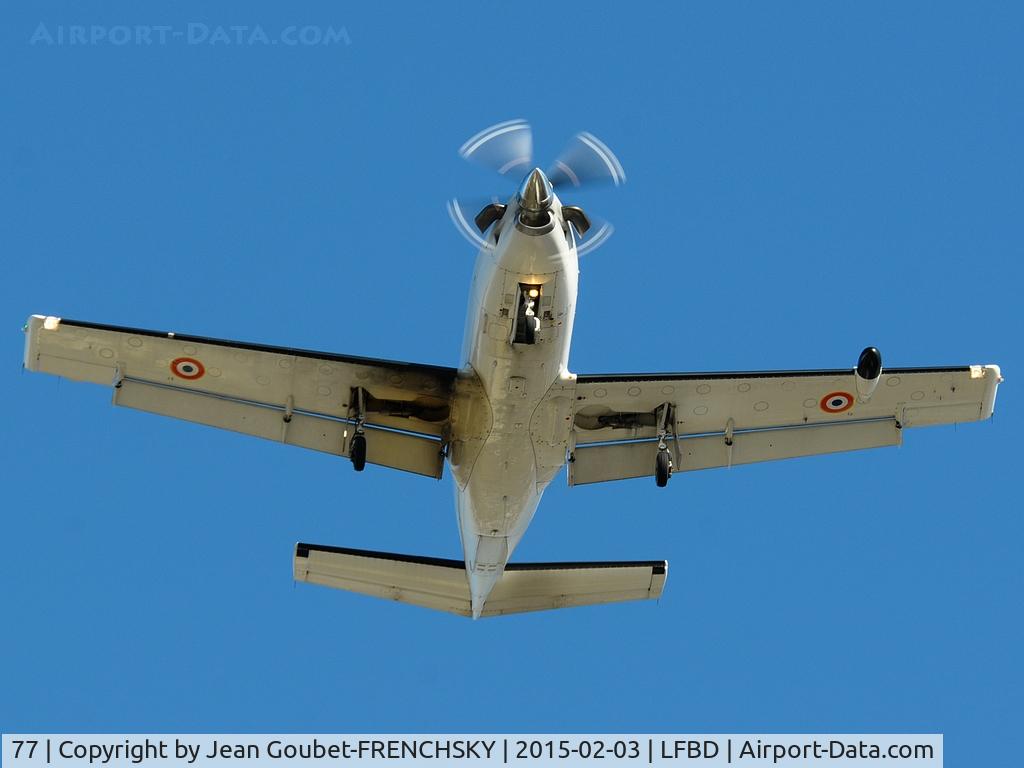 77, Socata TBM-700A C/N 77, COTAM 3813 landing 23 (F-RAXD)