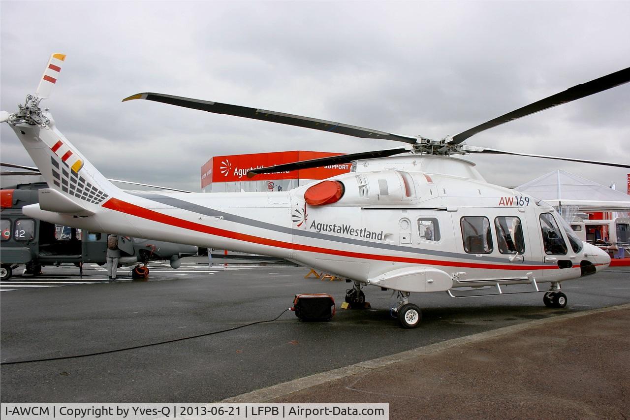 I-AWCM, 2013 AgustaWestland AW169 C/N 69005, Agusta Westland AW-169, Static display, Paris-Le Bourget Air Show 2013