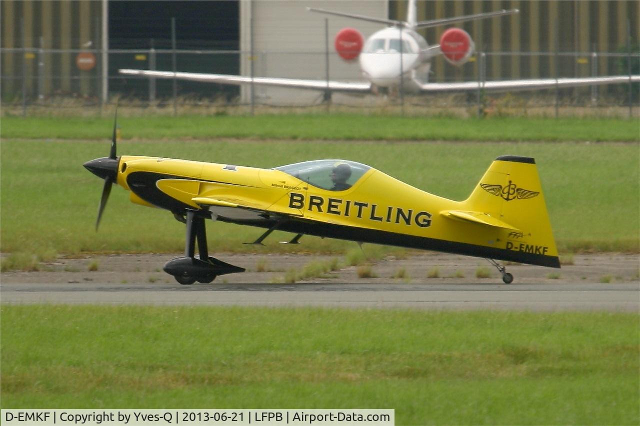 D-EMKF, 2008 XtremeAir XA-41 Sbach 300 C/N 003, XtremeAir Sbach 300, Taxiing after landing, Paris-Le Bourget Air Show 2013