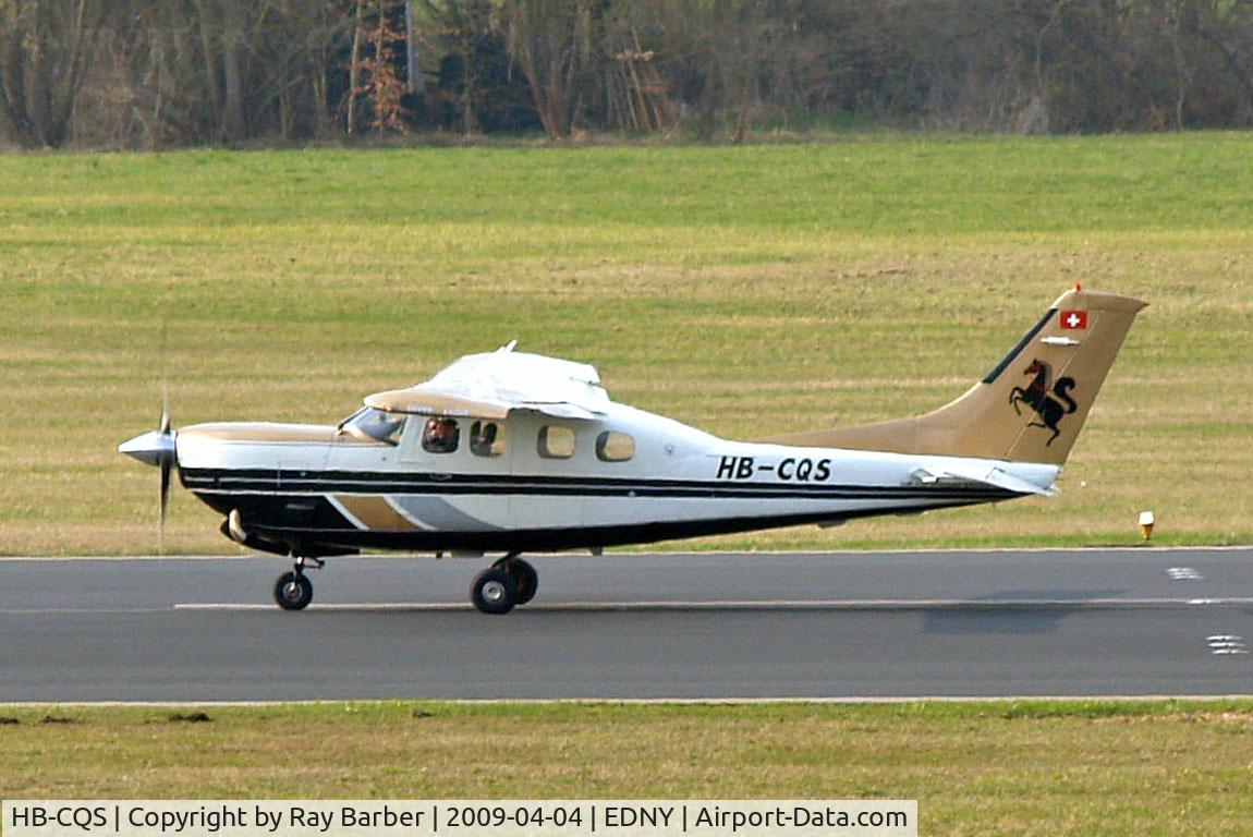 HB-CQS, 1979 Cessna P210N Pressurised Centurion C/N P21000167, Cessna P.210N Pressurized Centurion [P210-00167] Friedrichshafen~D 04/04/2009