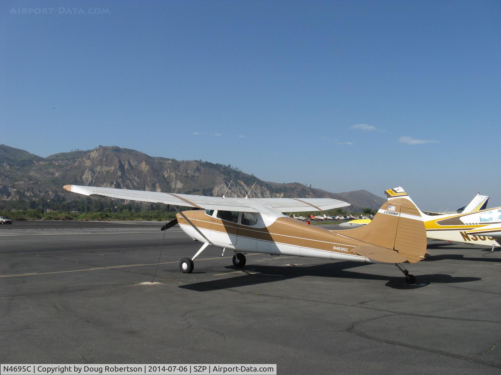 N4695C, 1953 Cessna 170B C/N 25639, 1953 Cessna 170B, Continental C145 145 Hp