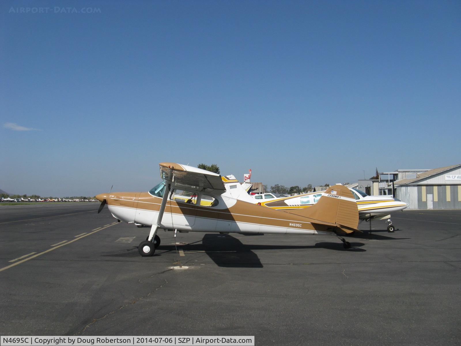N4695C, 1953 Cessna 170B C/N 25639, 1953 Cessna 170B, Continental C145 145 Hp, a classic all metal taildragger