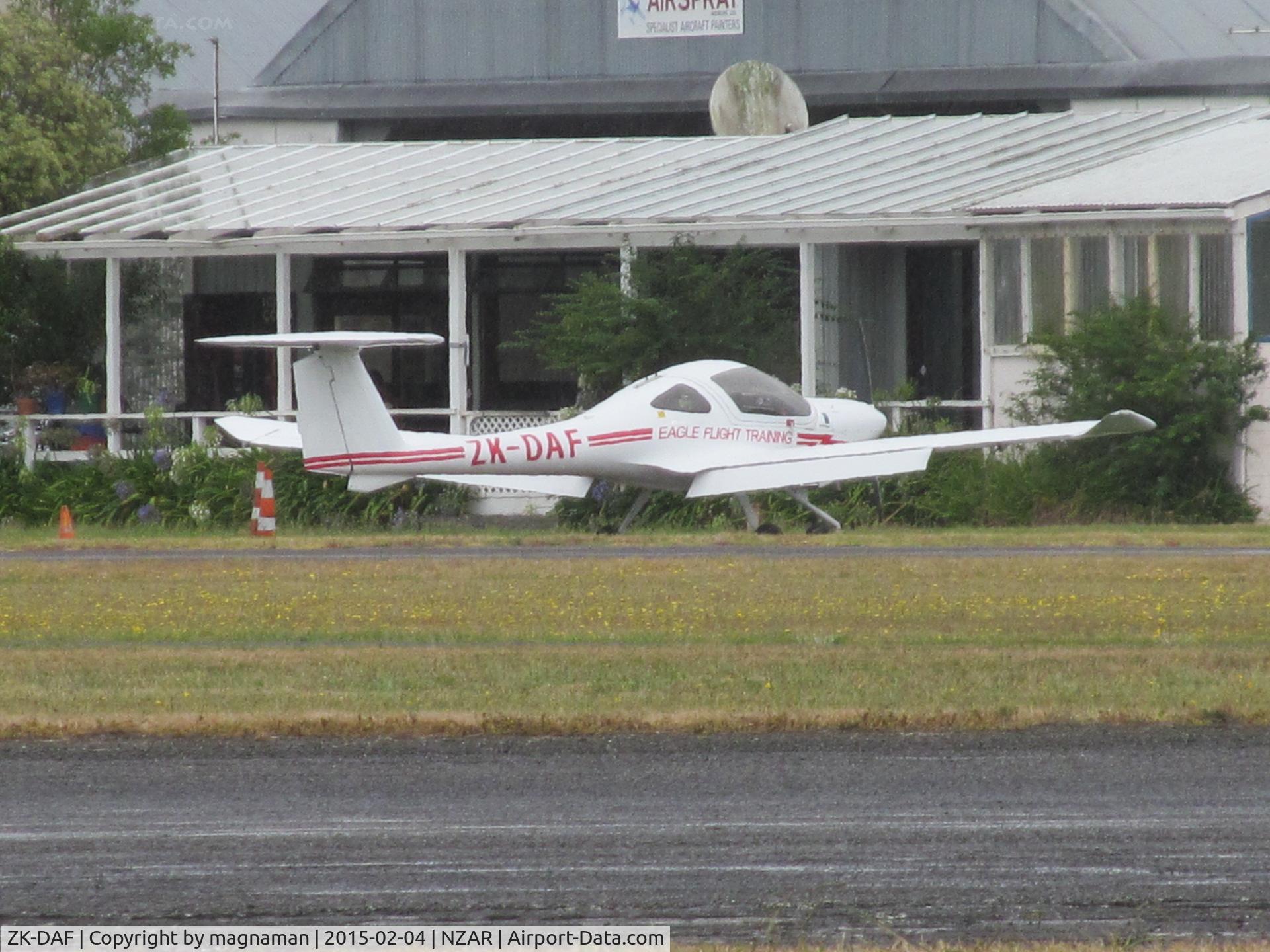 ZK-DAF, Diamond DA-20-C1 Eclipse C/N C0531, new arrival for eagle flight services