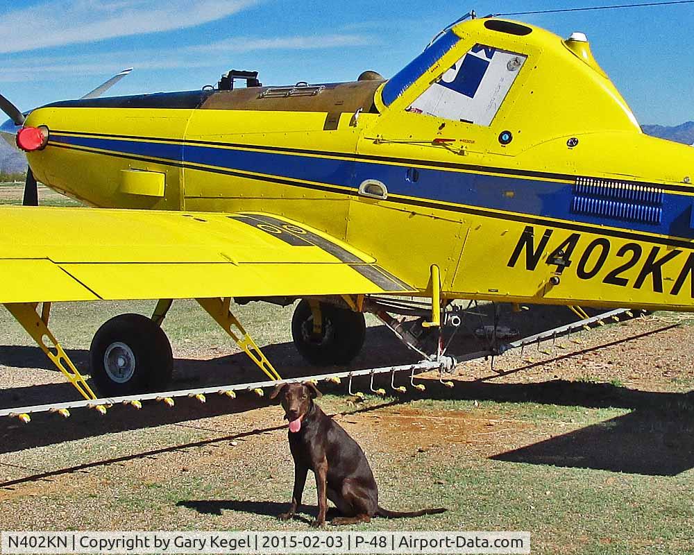 N402KN, 2005 Air Tractor Inc AT-402B C/N 402B-1159, N402KN at Pleasant Valley Airport AZ