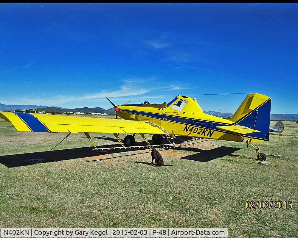 N402KN, 2005 Air Tractor Inc AT-402B C/N 402B-1159, N402KN at P-48  AZ
