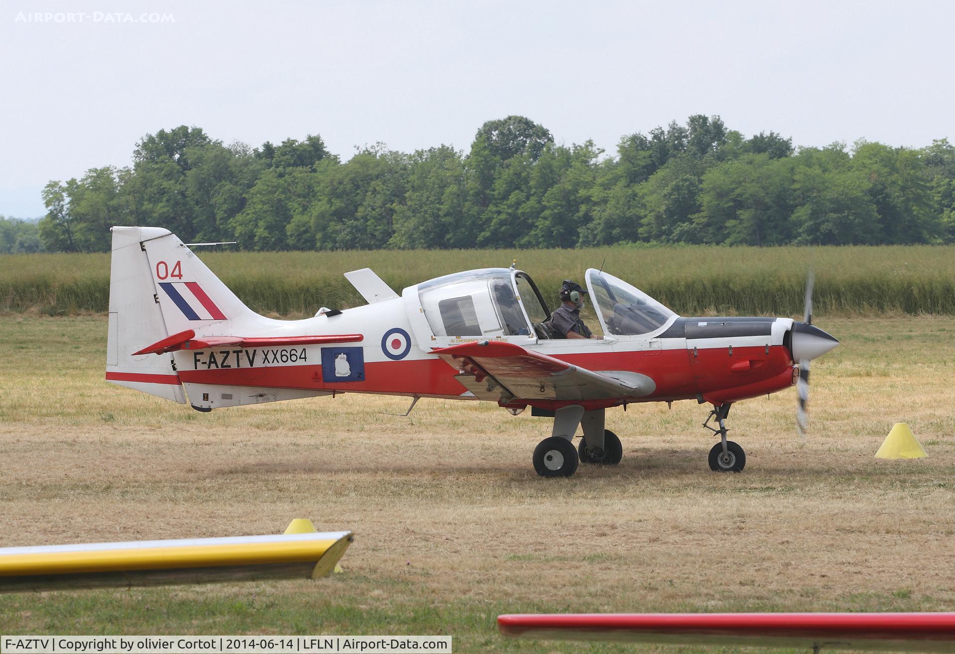 F-AZTV, 1974 Scottish Aviation Bulldog T.1 C/N BH.120/322, Air France fly in
