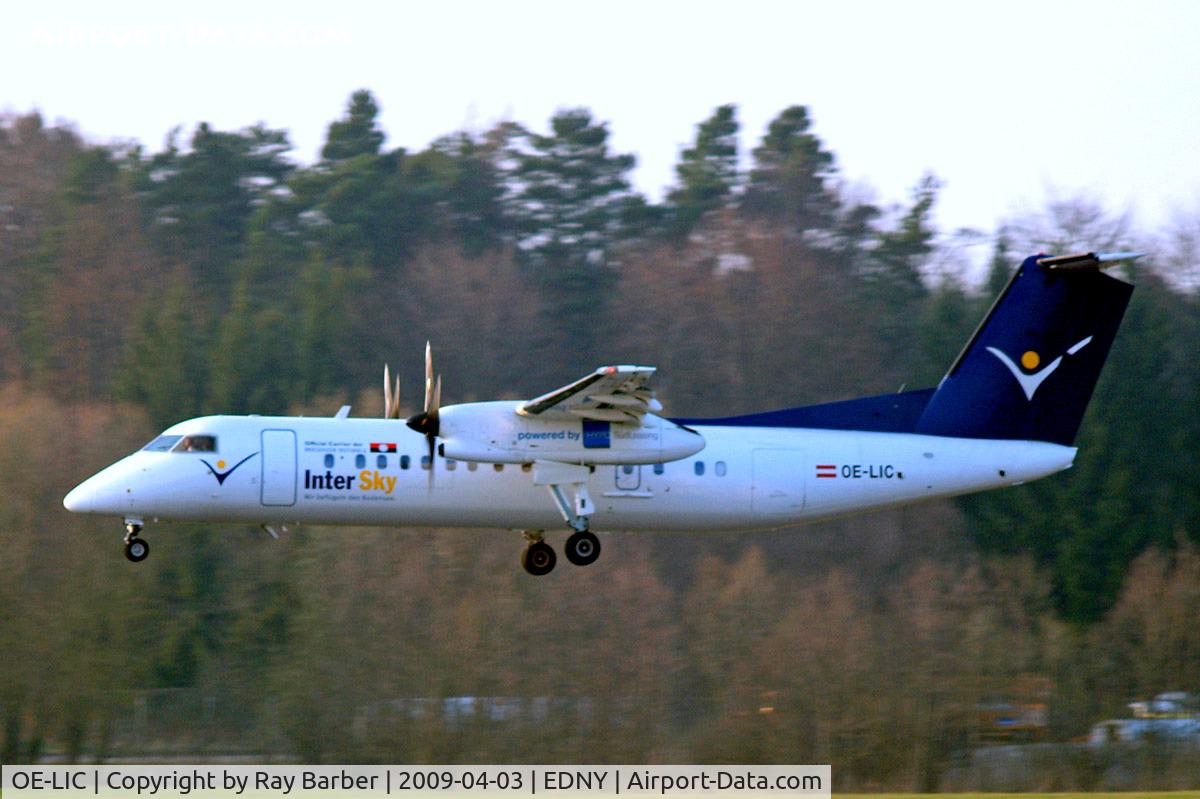 OE-LIC, 1997 De Havilland Canada DHC-8-314 Dash 8 C/N 503, De Havilland Canada DHC-8Q-314 Dash 8 [503] (Intersky) Friedrichshafen~D 03/04/2009