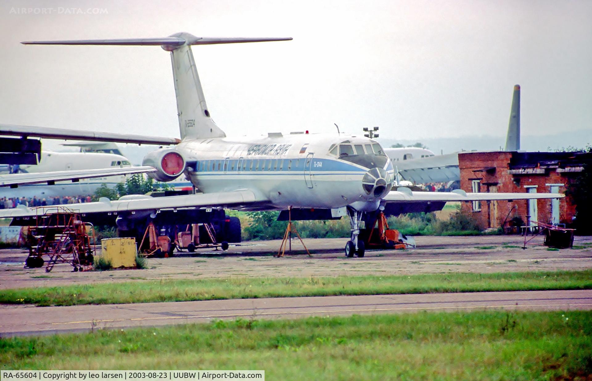 RA-65604, 1979 Tupolev Tu-134AK C/N 62561, Zhukovsky Moscow 23.8.03