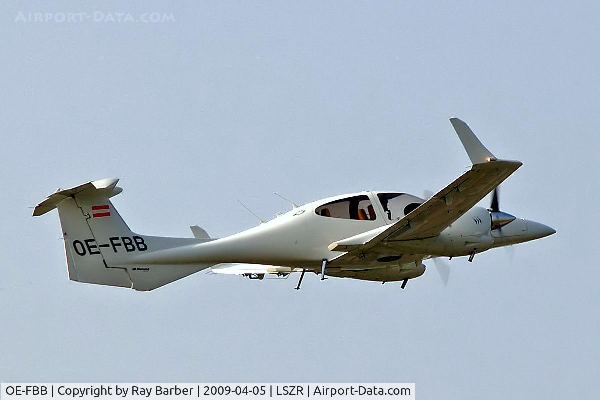 OE-FBB, 2007 Diamond DA-42 Twin Star C/N 42.283, Diamond DA.42 Twin Star [42.283] Altenrhein~HB 05/04/2009