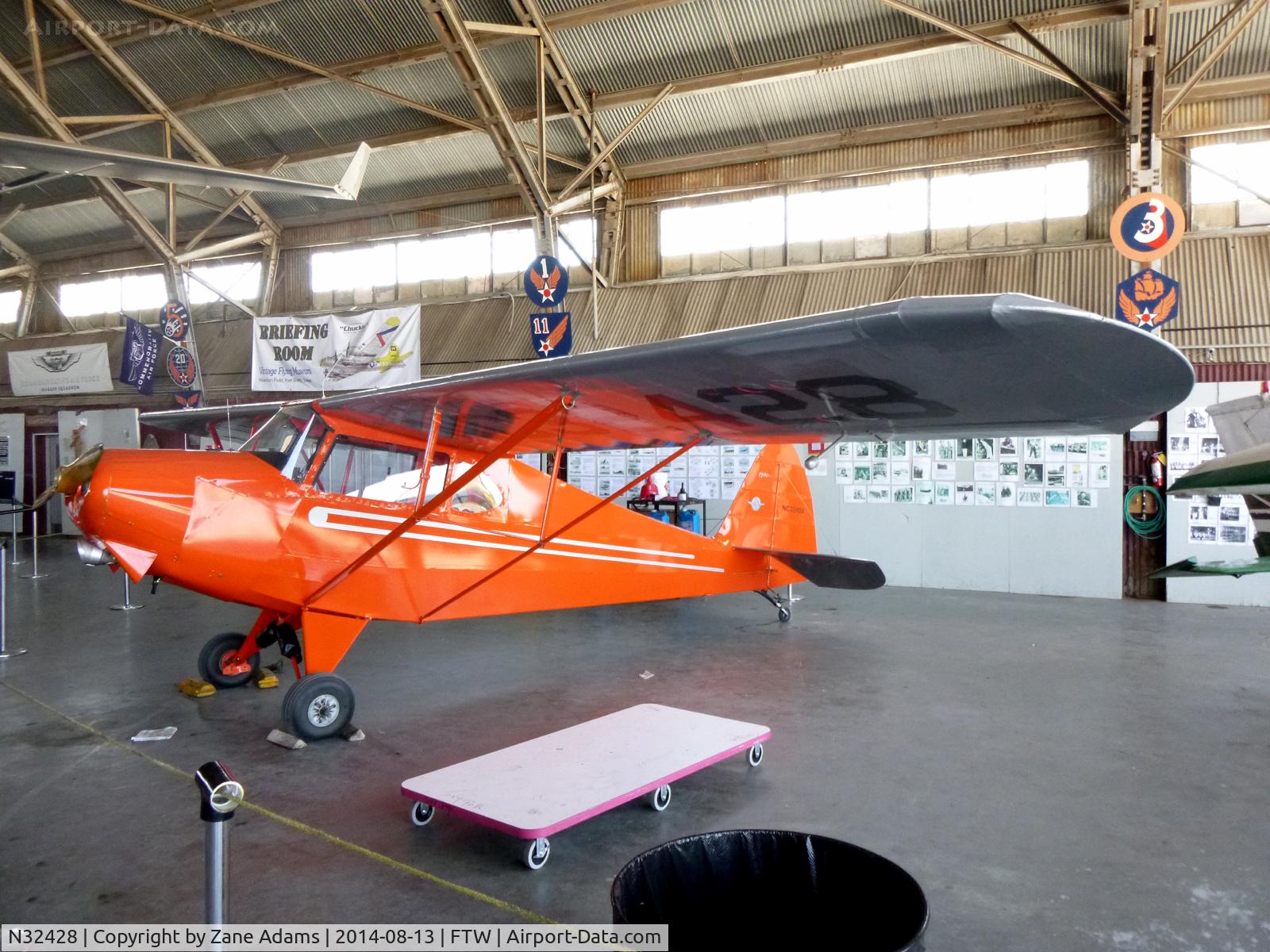 N32428, 1940 Porterfield CP-65 C/N 858, On display at the Vintage Flying Museum - Ft. Worth, TX