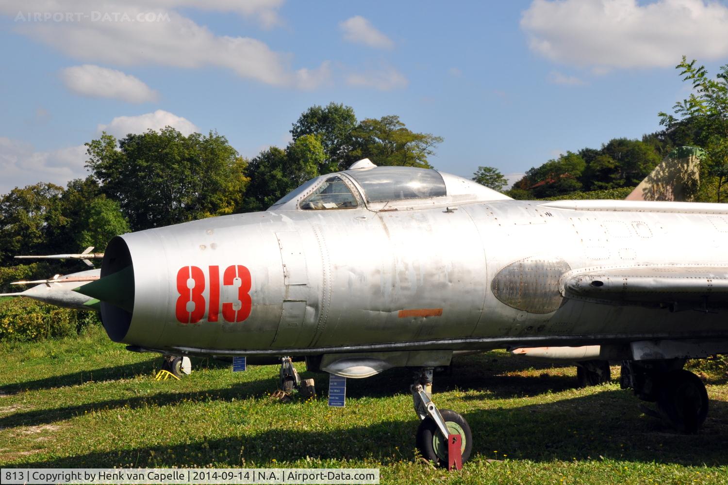 813, Sukhoi Su-7BKL C/N 7813, Sukhoi Su-7BKL of the Polish Air Force preserved at the Chateau de Savigny aircraft museum.
