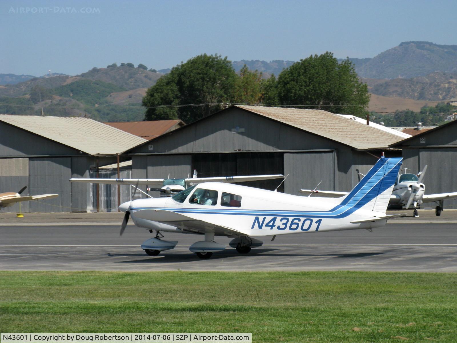 N43601, 1974 Piper PA-28-140 Cruiser C/N 28-7425381, 1974 Piper PA-28-140 CRUISER, Lycoming O&VO-360 180 HP performance upgrade, landing roll Rwy 22
