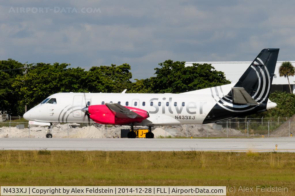 N433XJ, 1997 Saab 340B C/N 340B-433, Ft. Lauderdale