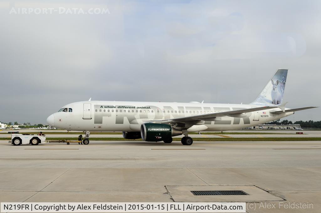 N219FR, 2002 Airbus A320-214 C/N 1860, Ft. Lauderdale