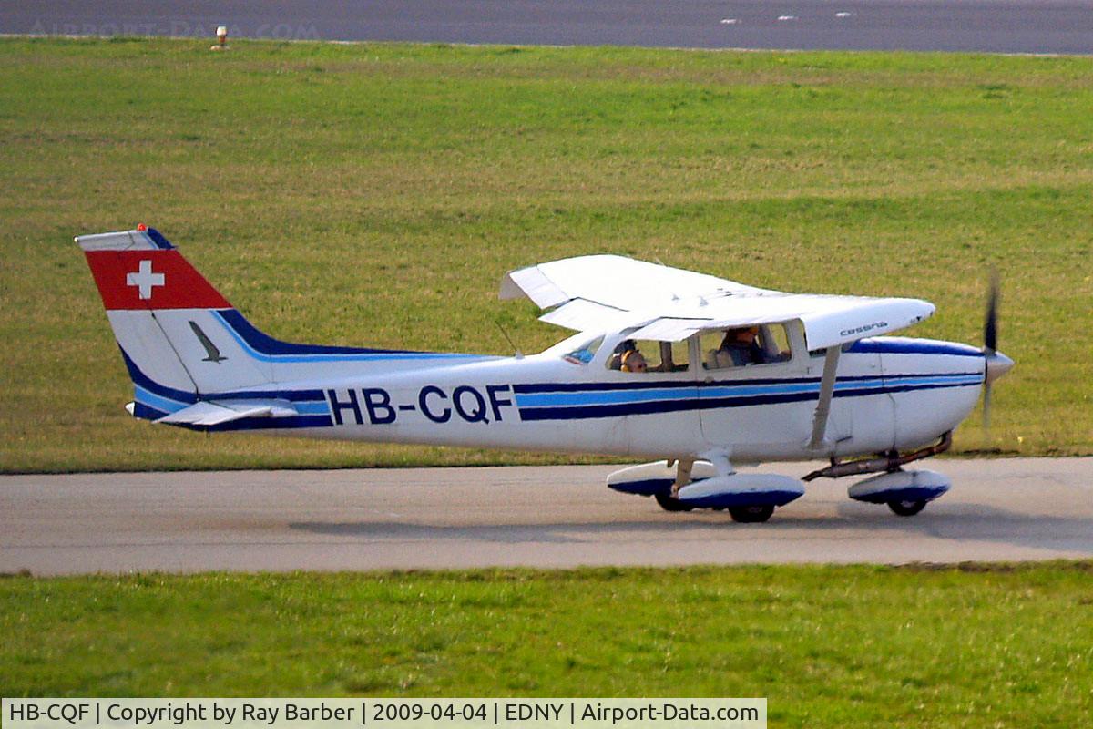 HB-CQF, 1973 Cessna 172M C/N 17261782, Cessna 172M Skyhawk [172-61782] Friedrichshafen~D 03/04/2009
