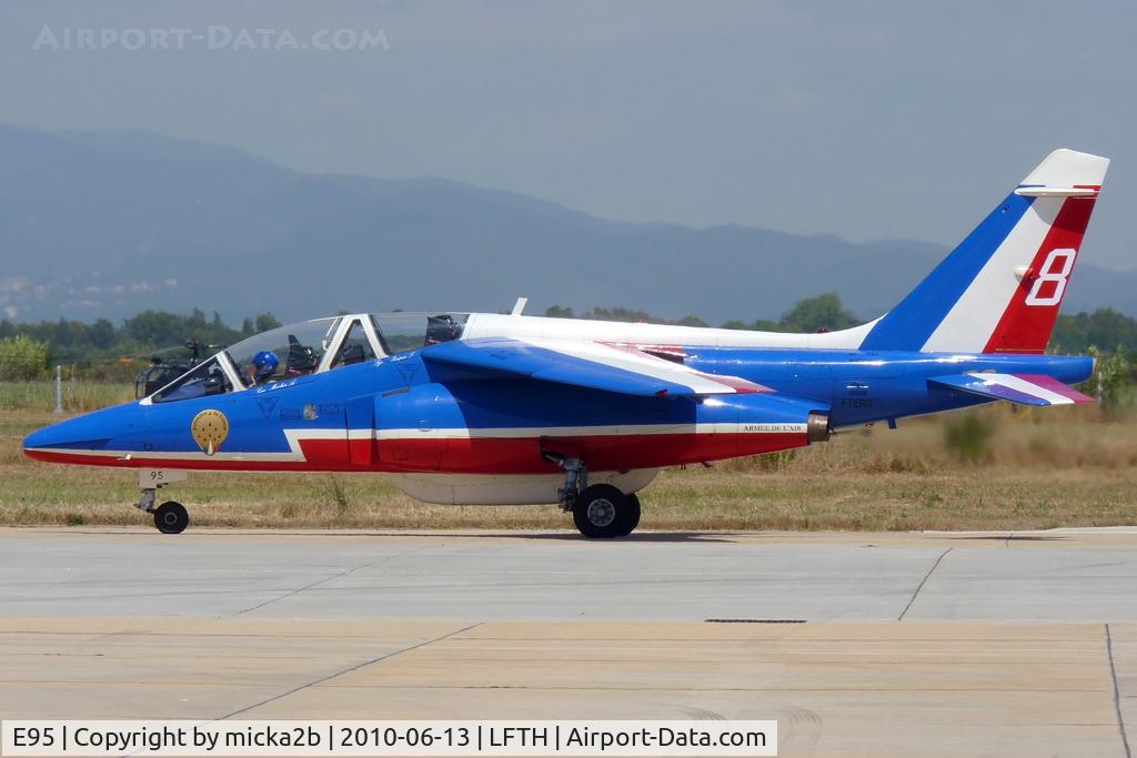 E95, Dassault-Dornier Alpha Jet E C/N E95, Taxiing