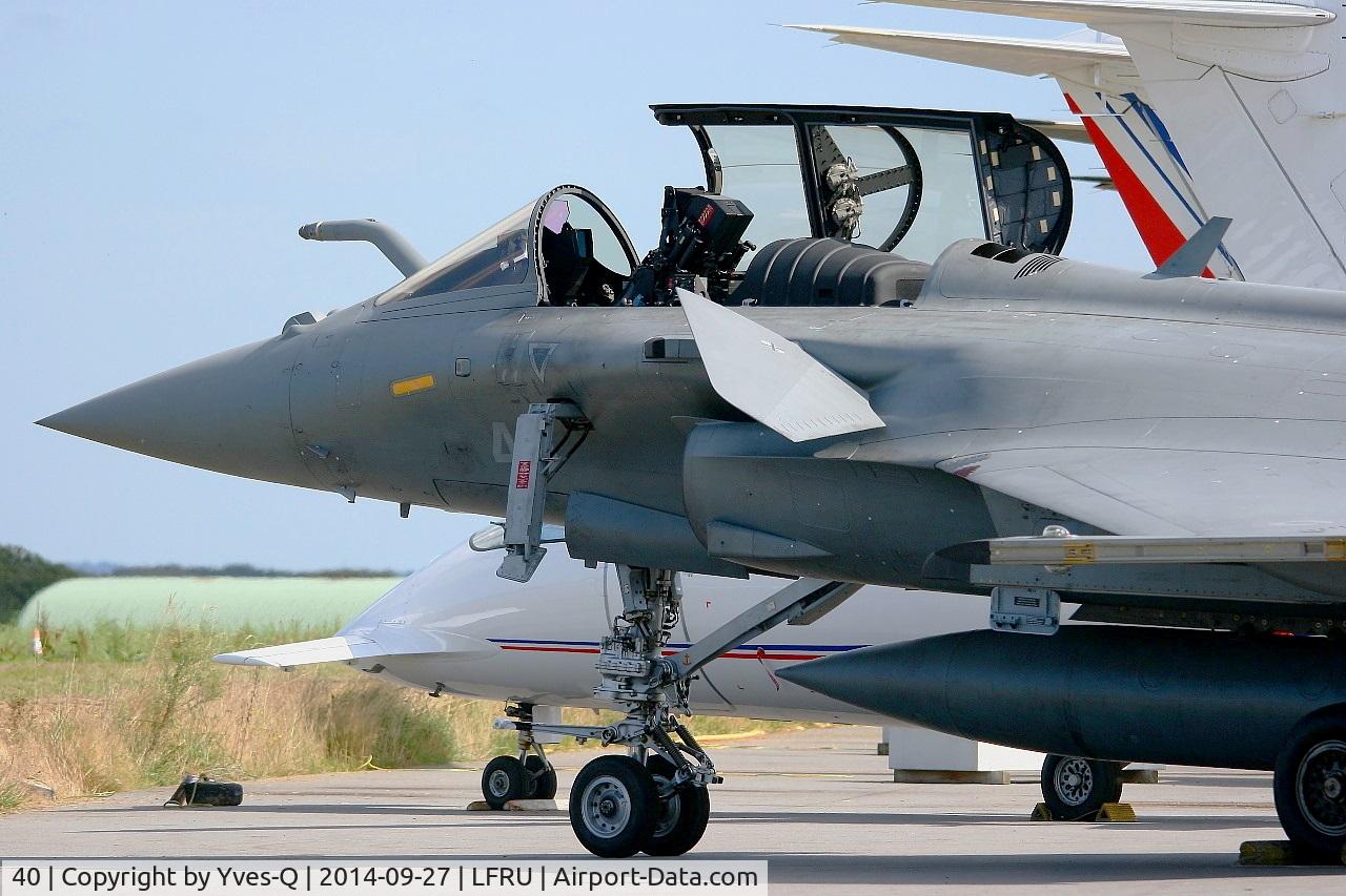 40, 2014 Dassault Rafale M C/N 40, French naval aviation Dassault Rafale M, Static display, Morlaix-Ploujean airport (LFRU-MXN) air show in september 2014