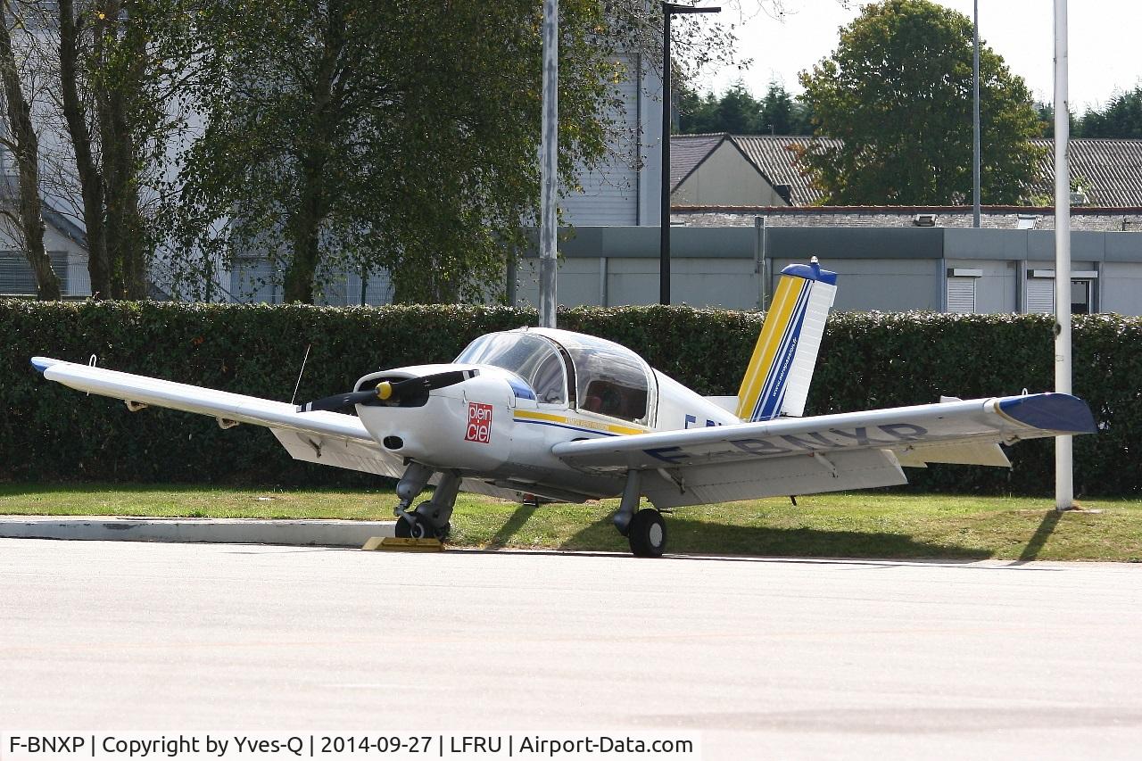 F-BNXP, Morane-Saulnier MS-880B Rallye Club C/N 839, Morane-Saulnier MS-880B Rallye Club, Morlaix-Ploujean airport (LFRU-MXN) air show in september 2014