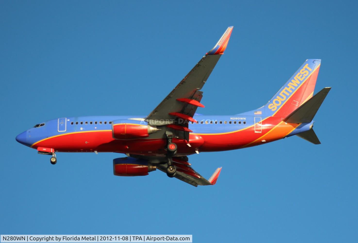 N280WN, 2007 Boeing 737-7H4 C/N 32533, Southwest 737-700 (later to be painted as Penguin One)