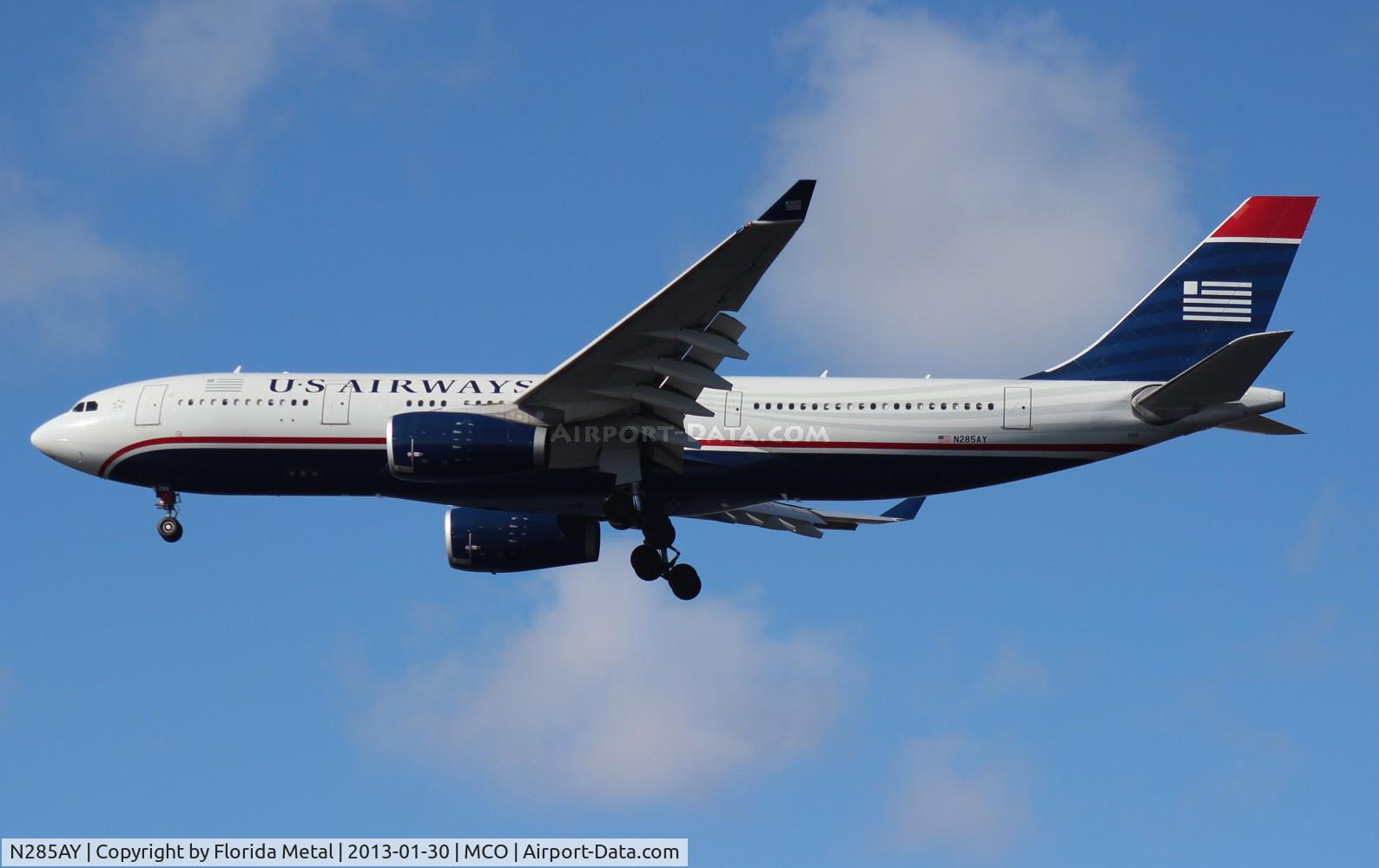 N285AY, 2010 Airbus A330-243 C/N 1100, US Airways A330-200