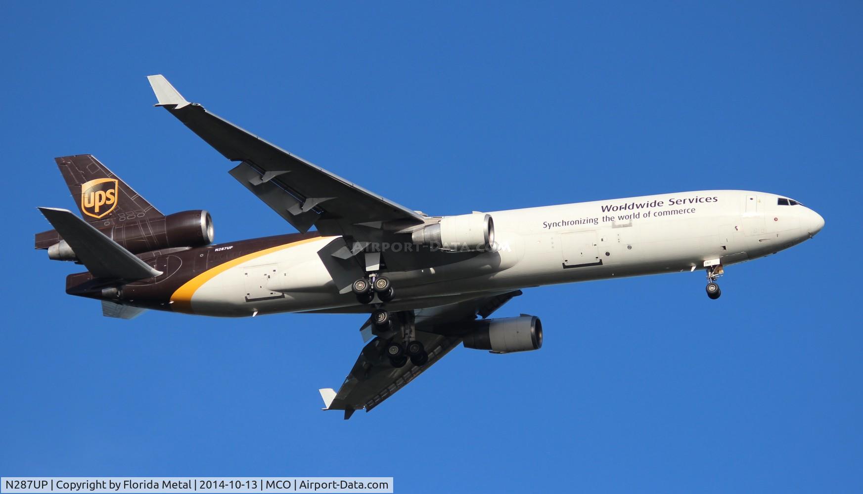 N287UP, 1994 McDonnell Douglas MD-11 C/N 48539, UPS MD-11