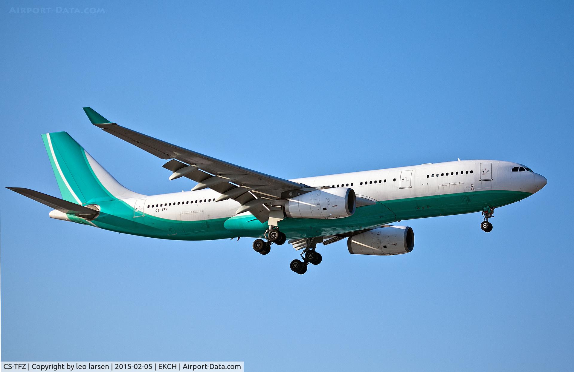 CS-TFZ, 2009 Airbus A330-243 C/N 1008, Copenhagen Kastrup 5.2.15