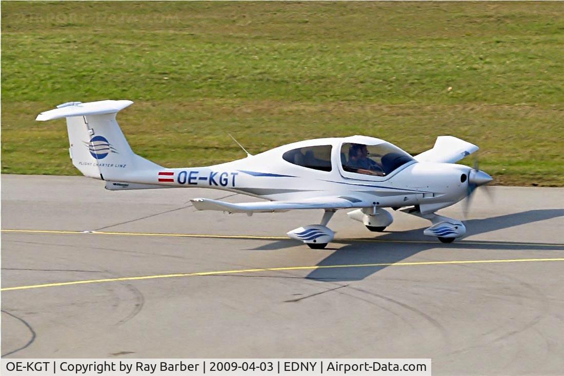 OE-KGT, 2007 Diamond DA-40D Diamond Star C/N D4.290, Diamond DA.40D Star TDI [D4.290] Friedrichshafen~D 03/04/2009