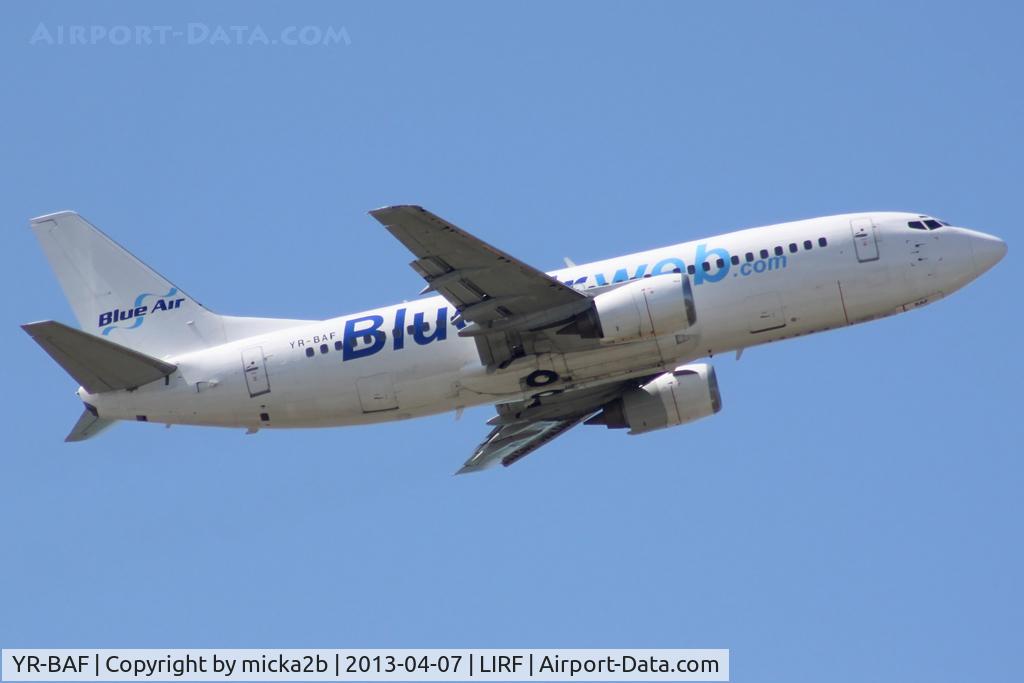 YR-BAF, 1989 Boeing 737-322 C/N 24453, Take off