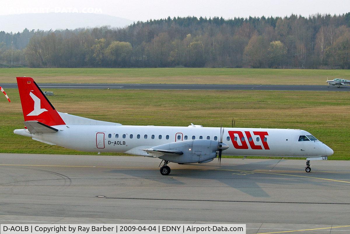 D-AOLB, 1994 Saab 2000 C/N 2000-005, SAAB 2000 [005] (OLT) Friedrichshafen~D 04/04/2009