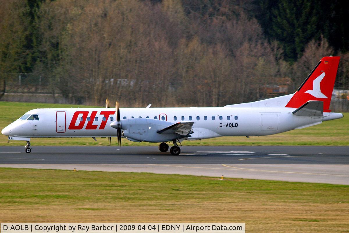 D-AOLB, 1994 Saab 2000 C/N 2000-005, SAAB 2000 [005] (OLT) Friedrichshafen~D 04/04/2009