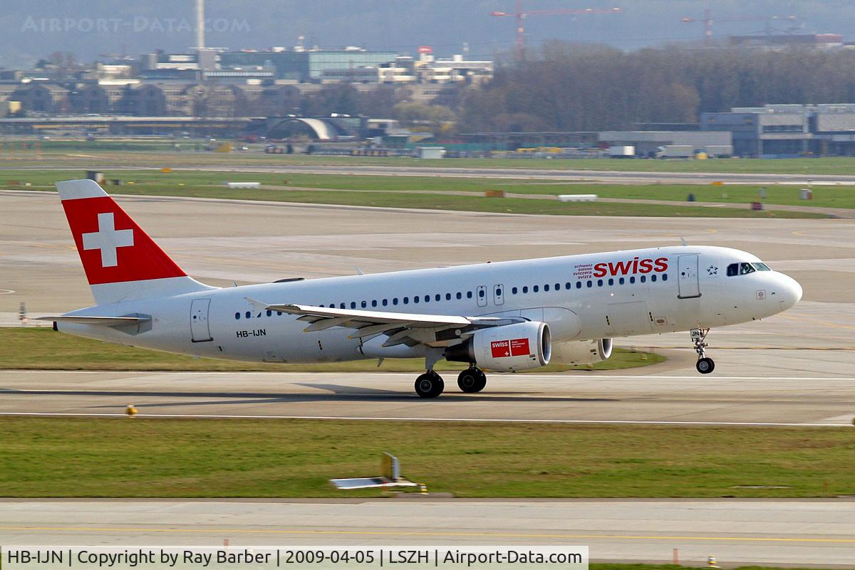 HB-IJN, 1996 Airbus A320-214 C/N 643, Airbus A320-214 [0643] (Swiss International Air Lines) Zurich~HB 05/04/2009